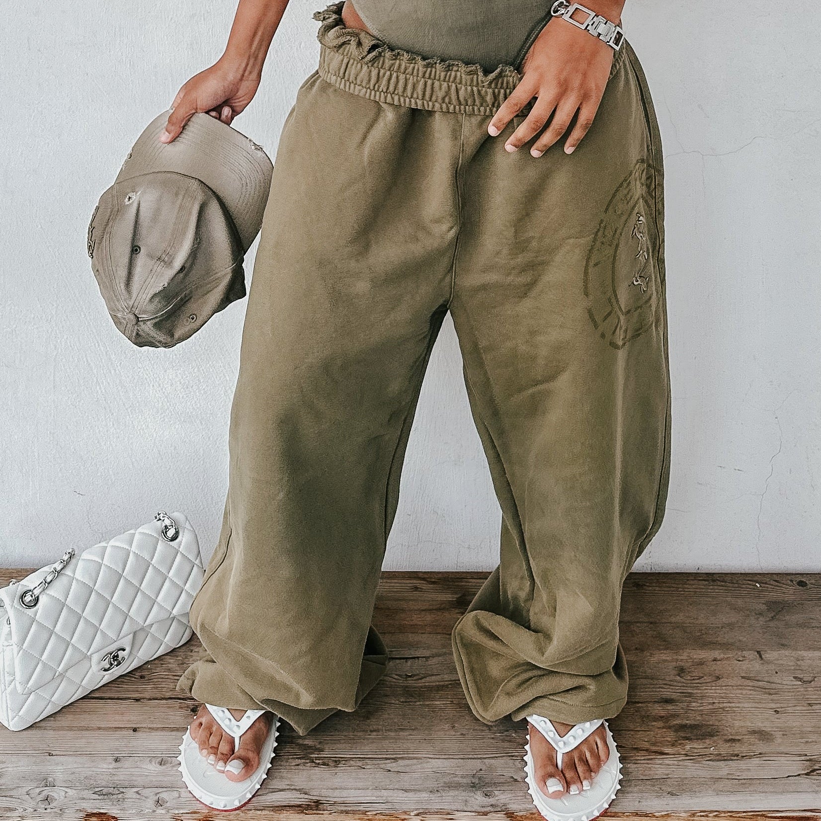 Raw Olive Jorts (002)